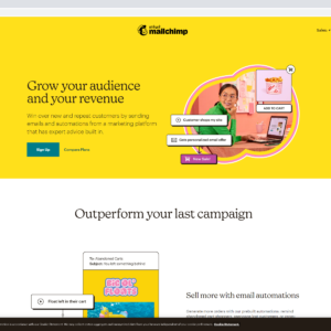 Marketing, Automation & Email Platform _ Mailchimp